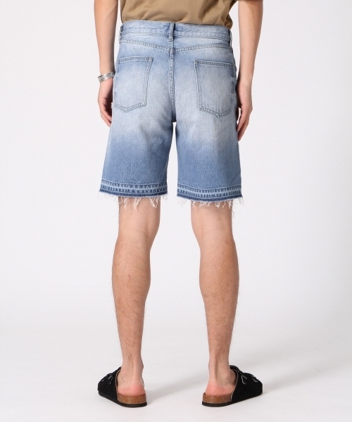 RAGEBLUE(レイジブルー)の「<コーンミルズ社製デニム使用>デニムショーツ/718700(デニムパンツ・メンズ・ブルー・LARGE/MEDIUM)」の4枚目の写真