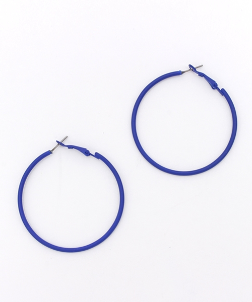 lala Born（ララボーン）の「【lalaBorn/ララボーン】5cm フープピアス（ピアス（両耳用）・レディース・ラベンダー/イエロー/オレンジ/ゴールド/ブルー/シルバー/ブラック/ホワイト/グリーン/ピンク/レッド・FREE）」の22枚目の写真