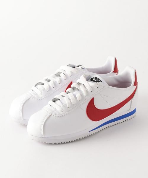 NIKE（ナイキ）の「◆[ナイキ]CB NIKE コルテッツレザー スニーカー ◆（スニーカー・レディース・ホワイト・23.5cm/23cm/22.5cm/25cm/24.5cm/24cm）」の2枚目の写真