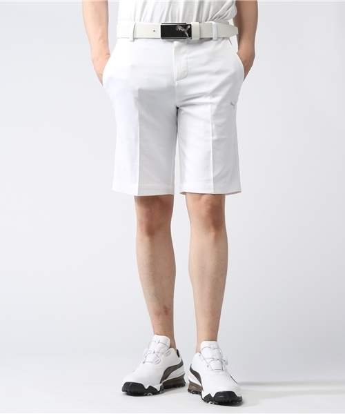 PUMA(プーマ)の「パウンス ショートパンツ - PUMA GOLF(その他パンツ・メンズ・グレー/ネイビー/ブラック/ホワイト・MEDIUM/LARGE/X-LARGE/SMALL/XX-LARGE)」の2枚目の写真
