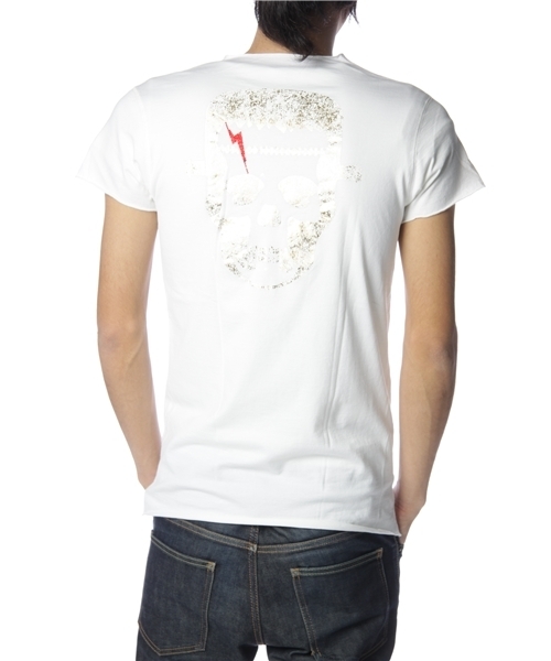 Lucien Pellat-Finet（ルシアンペラフィネ）の「l/p SKL FRANKEN S/S（Tシャツ/カットソー・メンズ・ホワイト・X-SMALL）」の3枚目の写真