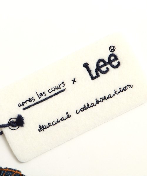 apres les cours（アプレレクール）の「LEE台形スカート（スカート・キッズ・ネイビー/ブルー・80/90/140/120/110/130/100）」の7枚目の写真