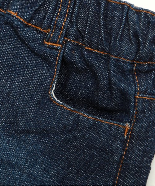 apres les cours（アプレレクール）の「LEE台形スカート（スカート・キッズ・ネイビー/ブルー・80/90/140/120/110/130/100）」の10枚目の写真