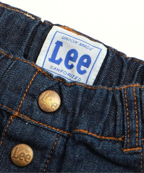 apres les cours（アプレレクール）の「LEE台形スカート（スカート・キッズ・ネイビー/ブルー・80/90/140/120/110/130/100）」の12枚目の写真