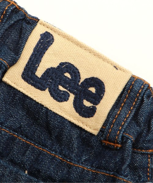 apres les cours（アプレレクール）の「LEE台形スカート（スカート・キッズ・ネイビー/ブルー・80/90/140/120/110/130/100）」の15枚目の写真