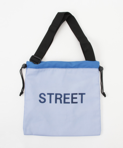 WEGO(ウィゴー)の「WEGO/シアーロゴサコッシュ(ショルダーバッグ・レディース・ブルー/ピンク/ホワイト/イエロー/ブラック・FREE)」の14枚目の写真