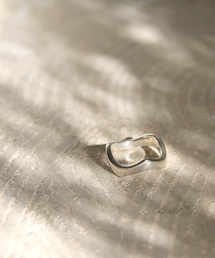 YArKA(���[�J)�́yYArKA/���[�J�zsilver925 plane wave ring[uto2]/�v���[���E�F�[�u�����O(�����O)