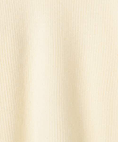 ESTNATION（エストネーション）の「ESTNATION 畔編みVネックニット（ニット/セーター・レディース・ホワイト/グレー/オレンジ・38）」の7枚目の写真