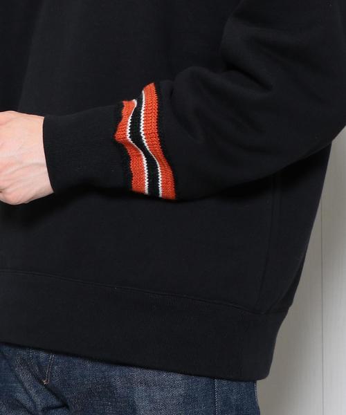 H　BEAUTY&YOUTH UNITED ARROWS（エイチビューティーアンドユースユナイテッドアローズ）の「＜H＞SWEAT TILDEN V-NECK KNIT/ﾆｯﾄ（ニット/セーター・メンズ・ブラック・MEDIUM/LARGE/SMALL）」の6枚目の写真