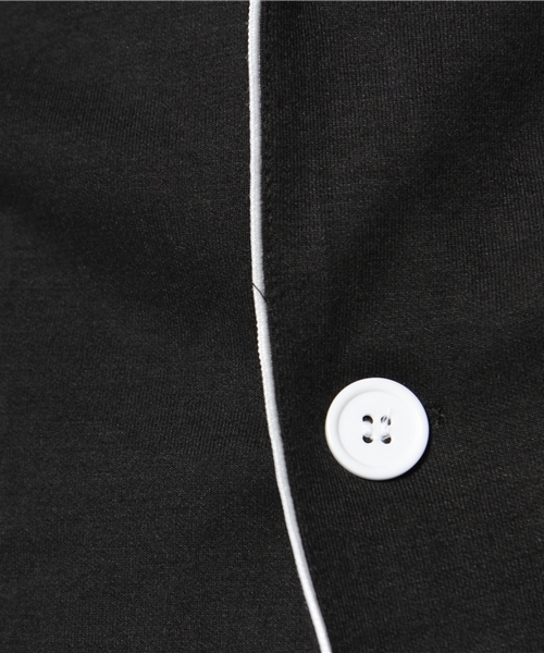 WEGO（ウィゴー）の「パイピングポンチテーラードジャケット（テーラードジャケット・メンズ・ブラック/杢グレー/ネイビー/キャメル・MEDIUM/LARGE）」の10枚目の写真