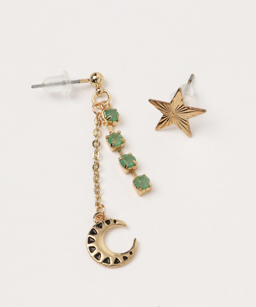 チャイハネ（チャイハネ）の「【チャイハネ】バースデーカラー月星アシンメトリーピアス（ピアス（両耳用）・レディース・その他1/その他2/その他3/その他4/その他5/その他6/その他7/その他8/その他9/その他10/その他11/その他12・FREE）」の8枚目の写真