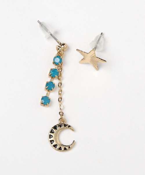 チャイハネ（チャイハネ）の「【チャイハネ】バースデーカラー月星アシンメトリーピアス（ピアス（両耳用）・レディース・その他1/その他2/その他3/その他4/その他5/その他6/その他7/その他8/その他9/その他10/その他11/その他12・FREE）」の9枚目の写真