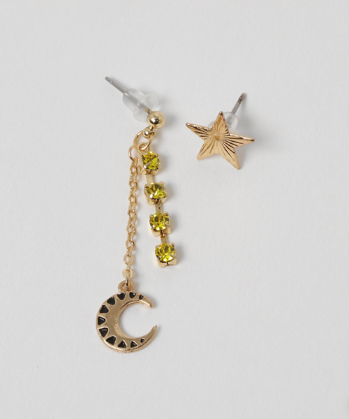 チャイハネ（チャイハネ）の「【チャイハネ】バースデーカラー月星アシンメトリーピアス（ピアス（両耳用）・レディース・その他1/その他2/その他3/その他4/その他5/その他6/その他7/その他8/その他9/その他10/その他11/その他12・FREE）」の11枚目の写真