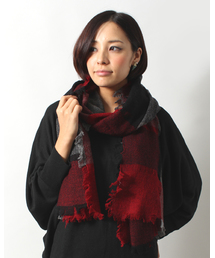 STUDIOUS | STUDIOUS ブロックチェックストール†(ストール/ショール)