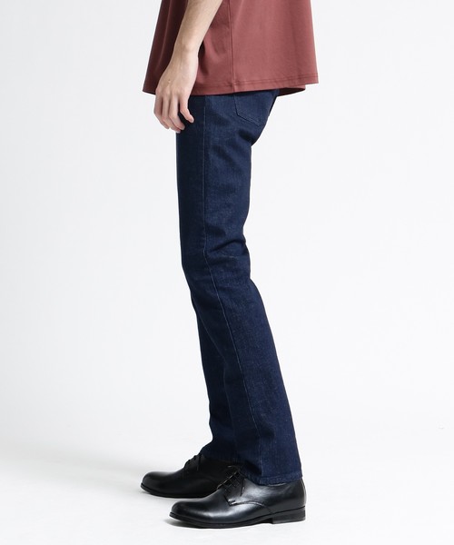 新品 タケオキクチ ストレッチ スキニー デニムパンツ M 青 【P28309】 THE SHOP TK ウォッシュ加工 インディゴ スリム メンズ 新品 タケオキクチ 甘撚り ストレッチ スキニー デニム パンツ L 黒