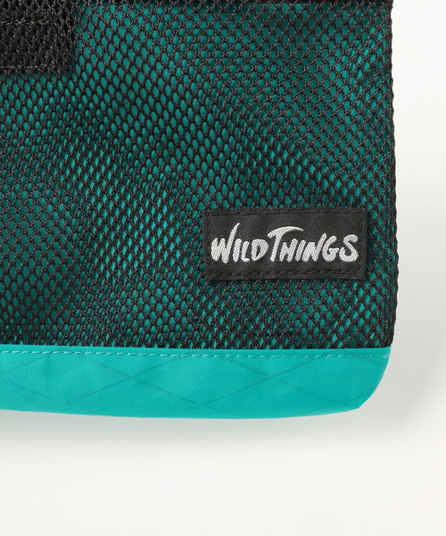 WILD THINGS(ワイルドシングス)の「WILD THINGS × BEAMS / 別注 X-Pac サコッシュ M(ショルダーバッグ・メンズ・ブラック/ブルー/パープル/オレンジ・ONE SIZE)」の19枚目の写真