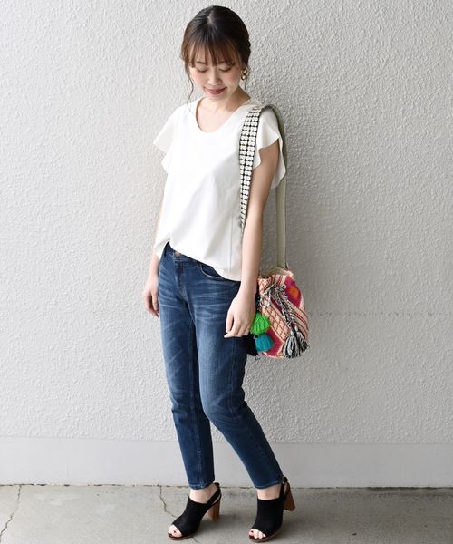 Khaju（カージュ）の「Khaju:チューリップスリーブTEE【Khaju