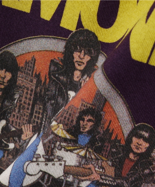 JOEY HYSTERIC（ジョーイヒステリック）の「RAMONES/ROAD TO RUIN pt T-SH（Tシャツ/カットソー・キッズ・ブラック/ネイビー/パープル・X-SMALL/SMALL/MEDIUM）」の8枚目の写真