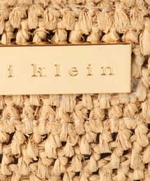 ☆美品☆HEIDI ハイディクライン カゴバッグ ラフィア フリンジ 2025年