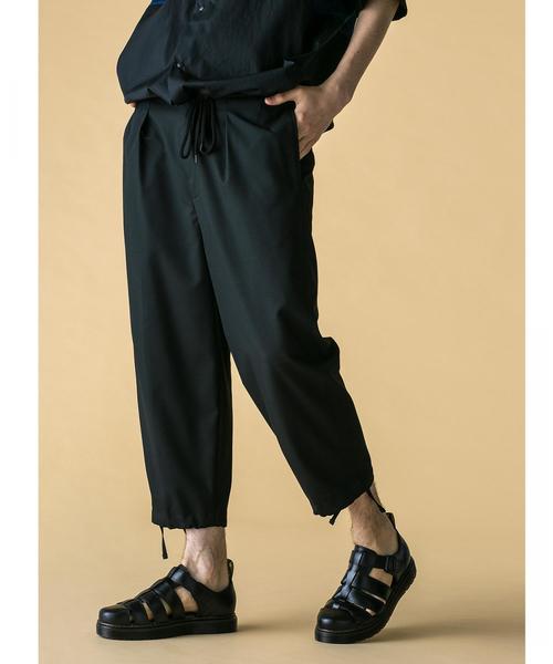 MONKEY TIME(モンキータイム)の「<monkey time> TR GRGT WIDE ANKLE PANTS/アンクルパンツ(その他パンツ・メンズ・ブラック・MEDIUM/SMALL/LARGE)」の9枚目の写真