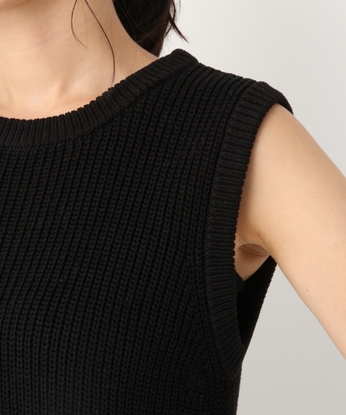 A part by（アパートバイ）の「5GCアゼCNロングNS 800720（ニット/セーター・レディース・アイボリー/ブラック/ブラウン・FREE）」の15枚目の写真