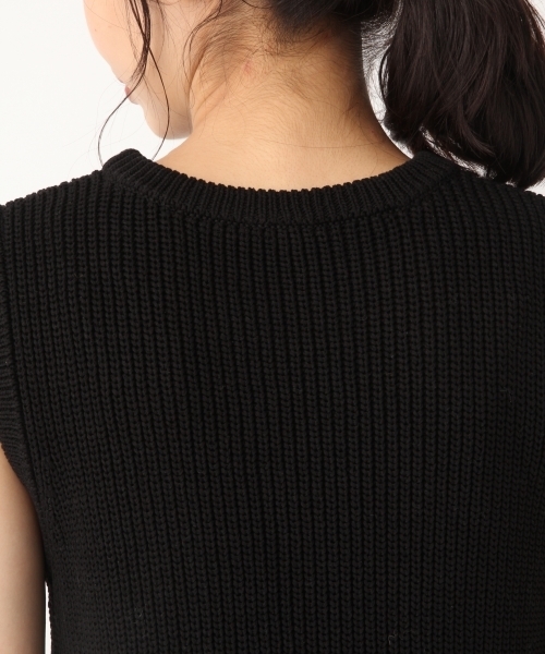 A part by（アパートバイ）の「5GCアゼCNロングNS 800720（ニット/セーター・レディース・アイボリー/ブラック/ブラウン・FREE）」の17枚目の写真