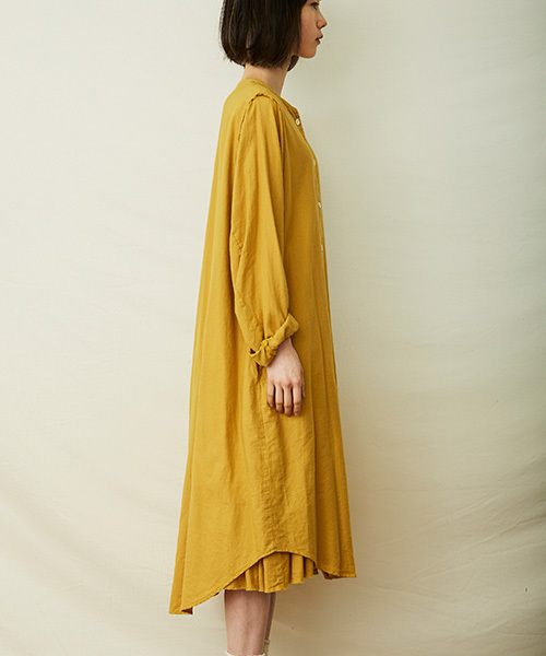 IKKUNA(イクナ)の「shirt coat/シャツコート(その他アウター・レディース・ブラック/マスタード/キナリ・1)」の13枚目の写真