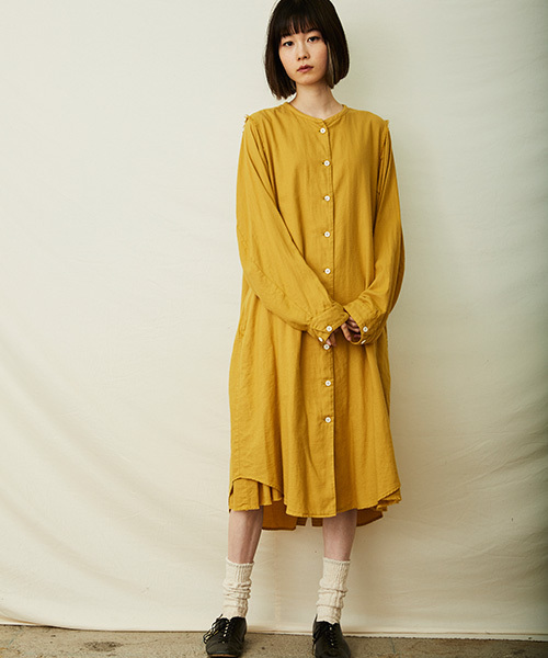 IKKUNA(イクナ)の「shirt coat/シャツコート(その他アウター・レディース・ブラック/マスタード/キナリ・1)」の15枚目の写真