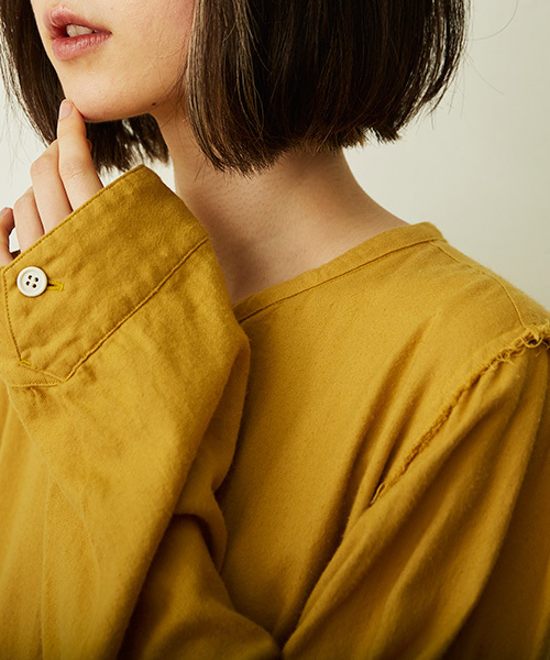 IKKUNA(イクナ)の「shirt coat/シャツコート(その他アウター・レディース・ブラック/マスタード/キナリ・1)」の18枚目の写真