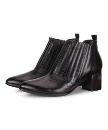 ECCO | SHAPE POINTY BLOCK レディース アンクルブーツ 45mm(ブーツ)
