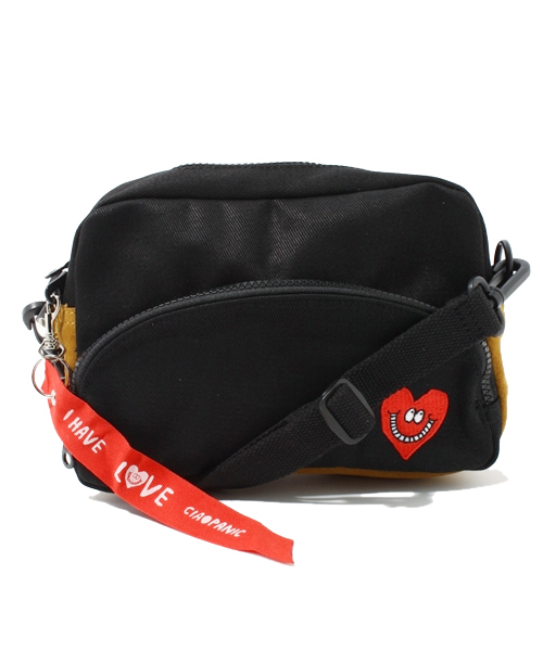 CIAOPANIC（チャオパニック）の「《WEB限定SALE》【I HAVE LOVE】　DOCKハートミニショルダー（ショルダーバッグ・レディース・ダークブルー/ブラック/ネイビー/レッド/オリーブ・FREE）」の7枚目の写真