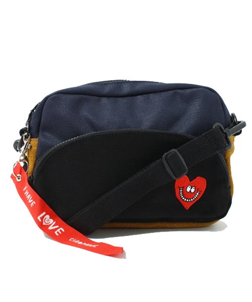 CIAOPANIC（チャオパニック）の「《WEB限定SALE》【I HAVE LOVE】　DOCKハートミニショルダー（ショルダーバッグ・レディース・ダークブルー/ブラック/ネイビー/レッド/オリーブ・FREE）」の9枚目の写真
