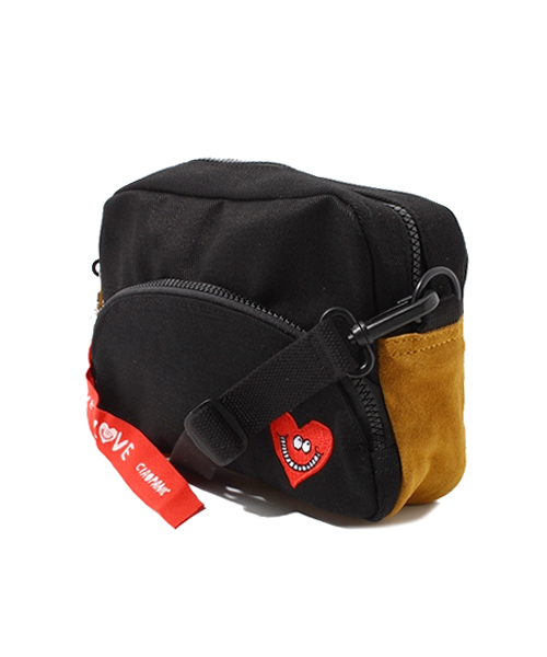 CIAOPANIC（チャオパニック）の「《WEB限定SALE》【I HAVE LOVE】　DOCKハートミニショルダー（ショルダーバッグ・レディース・ダークブルー/ブラック/ネイビー/レッド/オリーブ・FREE）」の10枚目の写真