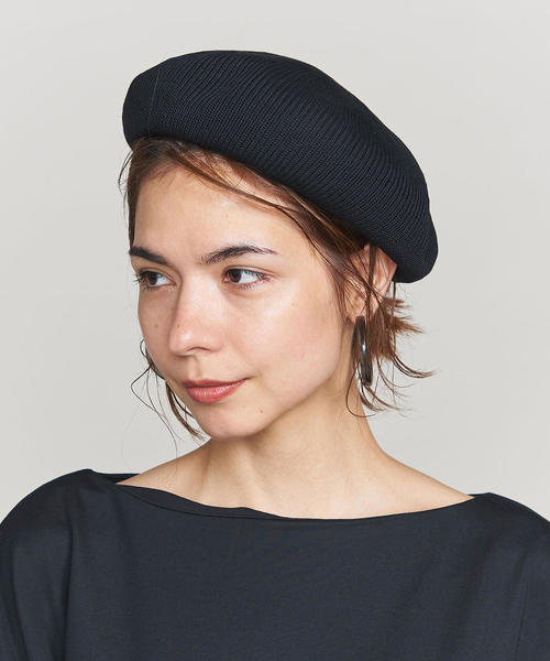 BEAUTY&YOUTH UNITED ARROWS(ビューティーアンドユースユナイテッドアローズ)の「BY ソリッドシンプルベレー帽 ◆(ハンチング/ベレー帽・レディース・グレー/ブラック/ダークブラウン・FREE)」の6枚目の写真