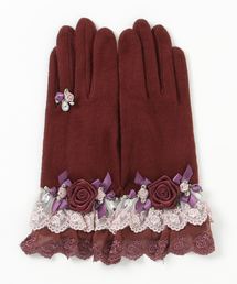839◇総レースＰＴグローブ 黒 ブラック axes femme アクシーズ 839◇総レースPTグローブ 黒 ブラック axes femme アクシーズ