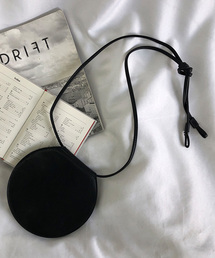 select MOCA | 3WAYサークルバッグ(フェイクレザーラウンド2WAYポシェット)(ショルダーバッグ)