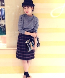 Another Edition | AE CHK タイト SK(スカート)