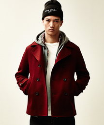 BEAUTY&YOUTH UNITED ARROWS | BY メルトン Pコート （fyowm）◆(ピーコート)