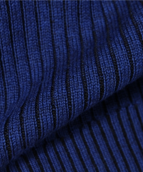 UNITED ARROWS(ユナイテッドアローズ)の「UAW W リブ クルーネック ニット†◇(ニット/セーター・レディース・ライトグレー/オリーブ/ロイヤルブルー/ブラック・フリー)」の10枚目の写真