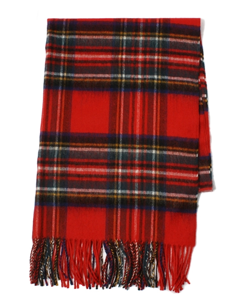 BEAUTY&YOUTH UNITED ARROWS（ビューティーアンドユースユナイテッドアローズ）の「BYSF チェック 60×180ストール ◆（ストール/ショール・レディース・ブラック/レッド/ダークグリーン・フリー）」の10枚目の写真