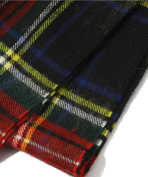 BEAUTY&YOUTH UNITED ARROWS（ビューティーアンドユースユナイテッドアローズ）の「BYSF チェック 60×180ストール ◆（ストール/ショール・レディース・ブラック/レッド/ダークグリーン・フリー）」の6枚目の写真