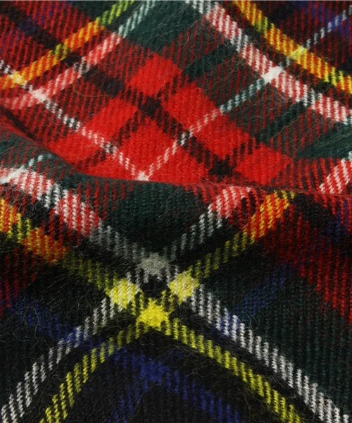 BEAUTY&YOUTH UNITED ARROWS（ビューティーアンドユースユナイテッドアローズ）の「BYSF チェック 60×180ストール ◆（ストール/ショール・レディース・ブラック/レッド/ダークグリーン・フリー）」の7枚目の写真