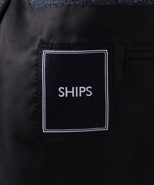 SHIPS(シップス)の「SD: 【RING JACKET×REDA×SHIPS】リネン メランジ ソリッド ジャケット(コバルトブルー)(テーラードジャケット・メンズ・コバルトブルー・44/46/48/42/50)」の8枚目の写真