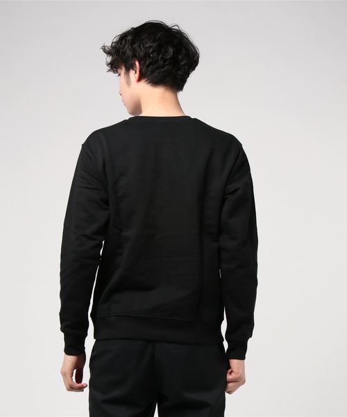 CONVERSE（コンバース）の「CONVERSE/コンバース サガラ刺繍プルオーバークルースウェット トレーナー（スウェット・メンズ・ホワイト/ブラック/ピンク/ネイビー・LL/M/L）」の21枚目の写真