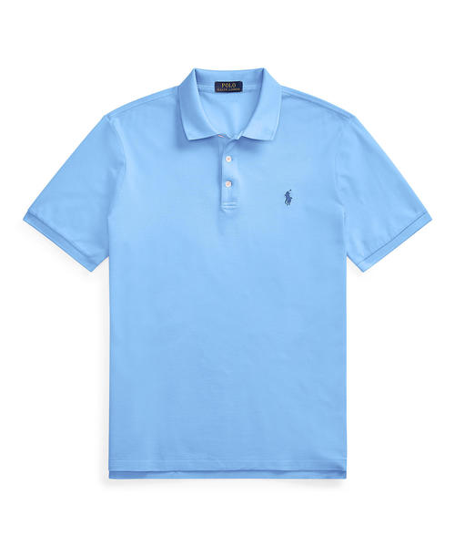 POLO RALPH LAUREN（ポロ ラルフ ローレン）の「カスタム スリムストレッチ メッシュ ポロシャツ（ポロシャツ・メンズ・イエロー/ピンク/ブルー系9・LARGE/X-SMALL/MEDIUM/SMALL/X-LARGE/XX-LARGE）」の2枚目の写真