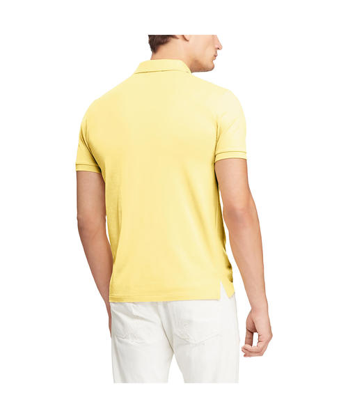 POLO RALPH LAUREN（ポロ ラルフ ローレン）の「カスタム スリムストレッチ メッシュ ポロシャツ（ポロシャツ・メンズ・イエロー/ピンク/ブルー系9・LARGE/X-SMALL/MEDIUM/SMALL/X-LARGE/XX-LARGE）」の9枚目の写真