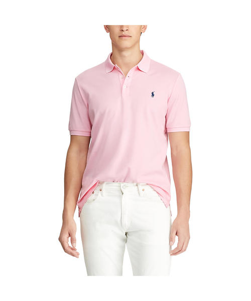 POLO RALPH LAUREN（ポロ ラルフ ローレン）の「カスタム スリムストレッチ メッシュ ポロシャツ（ポロシャツ・メンズ・イエロー/ピンク/ブルー系9・LARGE/X-SMALL/MEDIUM/SMALL/X-LARGE/XX-LARGE）」の11枚目の写真
