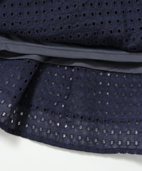 Heather（ヘザー）の「オーガンジーレイヤースカート　541603（スカート・レディース・アイボリー/ネイビー/ライトピンク・FREE）」の9枚目の写真