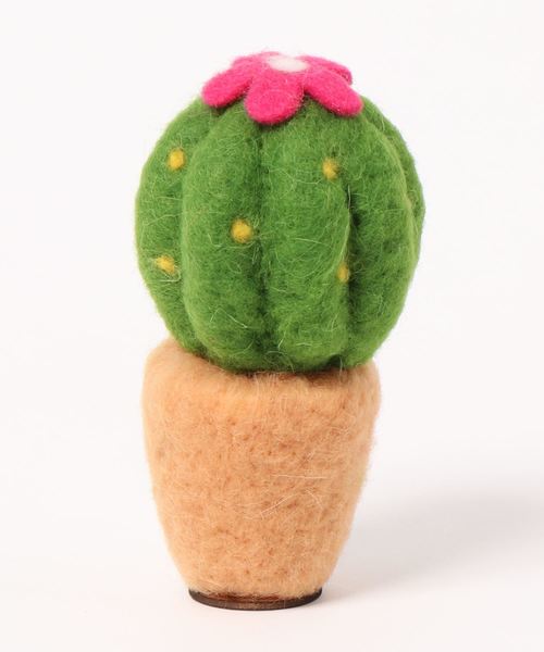 studio CLIP(スタディオクリップ)の「フェルトサボテンオブジェS(インテリア雑貨)」 WEAR