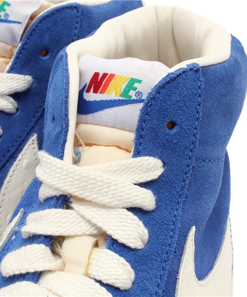 NIKE(ナイキ)の「ナイキ ブレイザー レインボーパック NIKE BLAZER MID PRM VNTG QS 638322-401(スニーカー・メンズ・ブルー・27cm/28cm/26.5cm/27.5cm/28.5cm/26cm)」の6枚目の写真